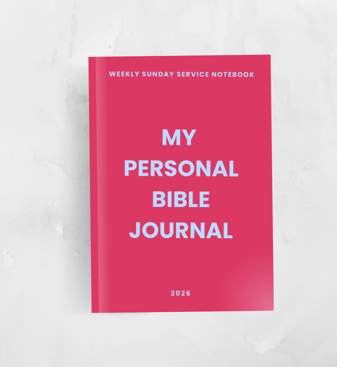 PRE-ORDER My Personal Bible Journal PINK