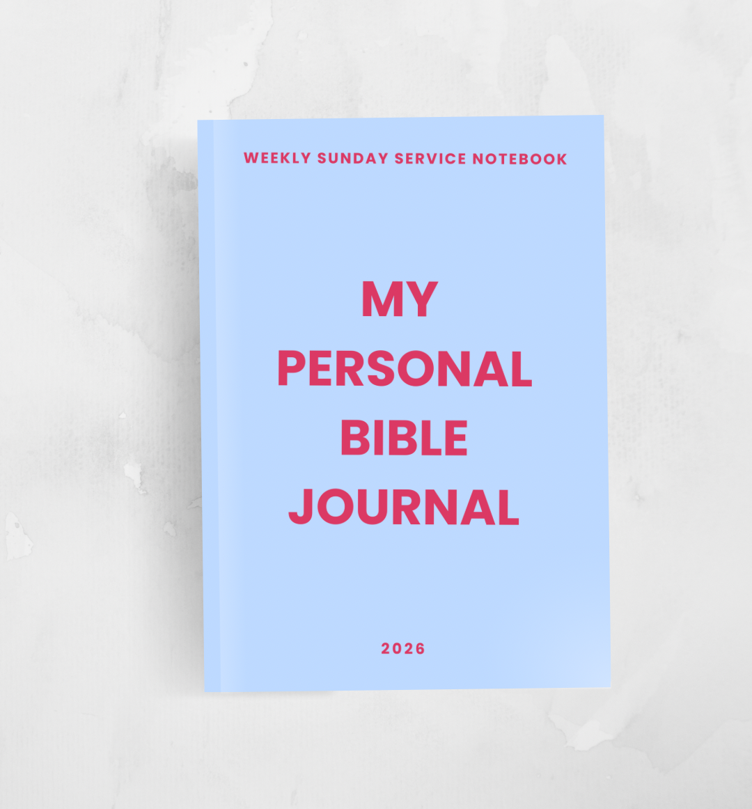 PRE-ORDER My Personal Bible Journal BLUE