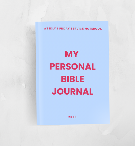 PRE-ORDER My Personal Bible Journal BLUE