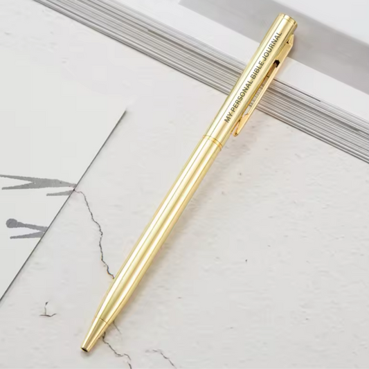 MY PERSONAL BIBLE JOURNAL PERSONALISED PEN
