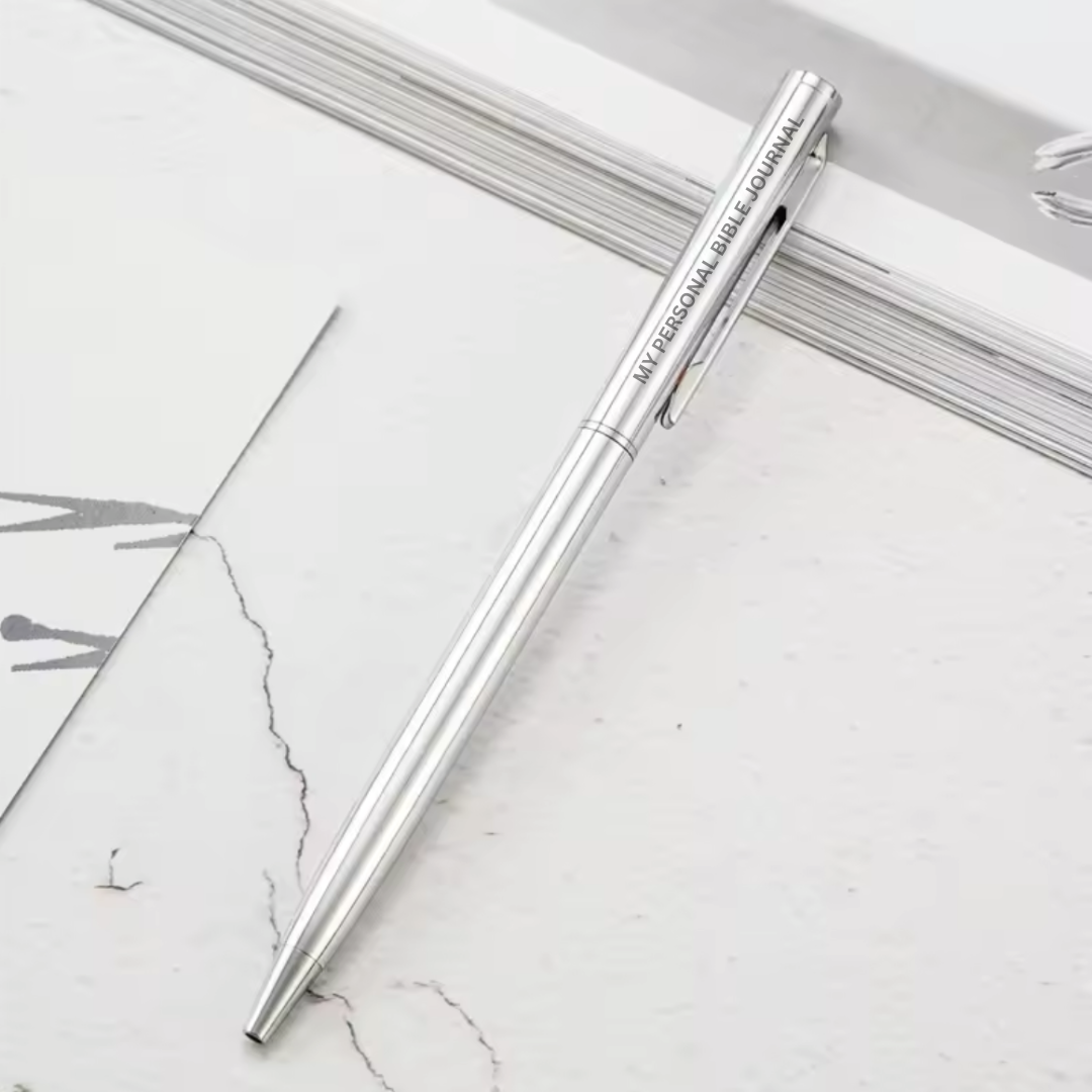 MY PERSONAL BIBLE JOURNAL PERSONALISED PEN
